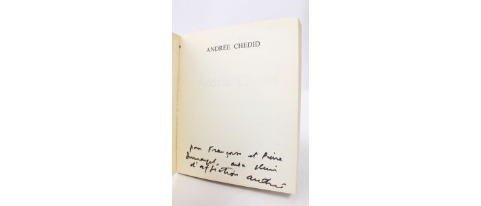 IZOARD : Andrée Chedid - Autographe, Edition Originale - Edition-Originale.com