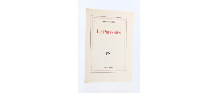 JABES : Le parcours - First edition - Edition-Originale.com