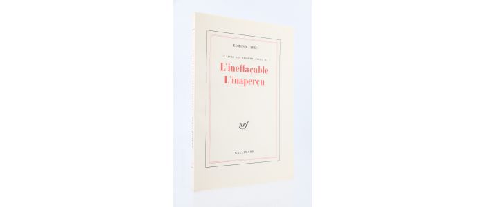 JABES : L'ineffaçable. L'inaperçu. Le livre des ressemblances III - First edition - Edition-Originale.com