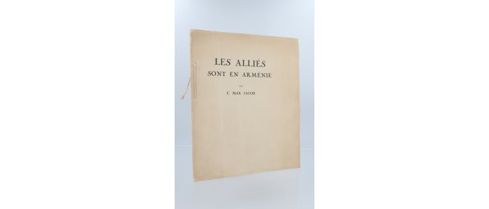 JACOB : Les alliés sont en Arménie - Edition Originale - Edition-Originale.com