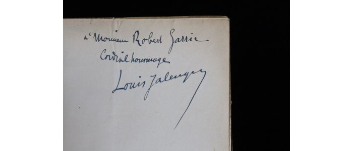 JALENQUES : Quelques jolies lettres de Vermenouze - Signiert, Erste Ausgabe - Edition-Originale.com