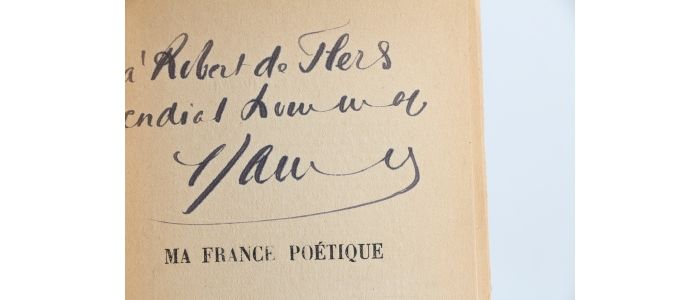 JAMMES : Ma France poétique - Signed book, First edition - Edition-Originale.com