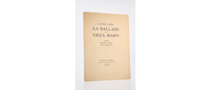 JARRY : La ballade du vieux marin - Edition Originale - Edition-Originale.com