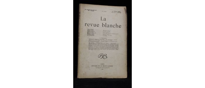 JARRY : La revue blanche N°172 de la 11ème année - First edition - Edition-Originale.com