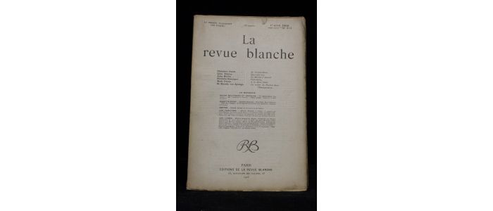 JARRY : La revue blanche N°212 de la 13ème année - First edition - Edition-Originale.com