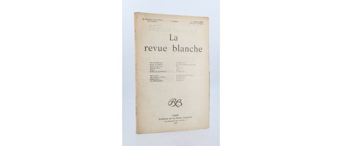 JARRY : Les théâtres - In La revue blanche N°234 de la 14ème année - Erste Ausgabe - Edition-Originale.com