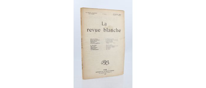 JARRY : Les théâtres - In La revue blanche N°231 de la 14ème année - Edition Originale - Edition-Originale.com