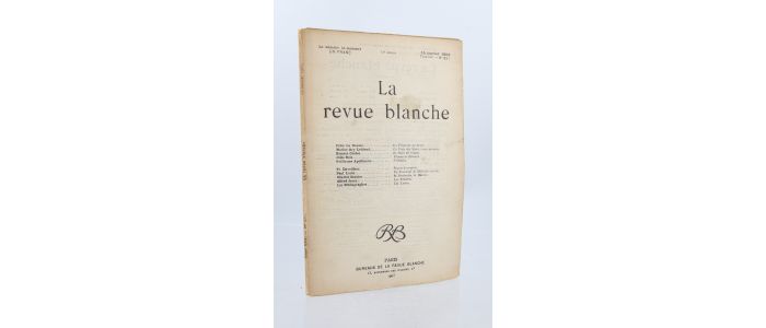 JARRY : Les théâtres - In La revue blanche N°231 de la 14ème année - First edition - Edition-Originale.com