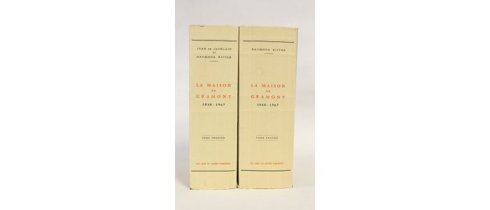 JAURGAIN : La maison de Gramont 1040-1967 - Erste Ausgabe - Edition-Originale.com