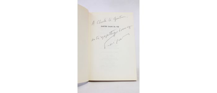 JEANSON : Sartre dans sa vie - Autographe, Edition Originale - Edition-Originale.com