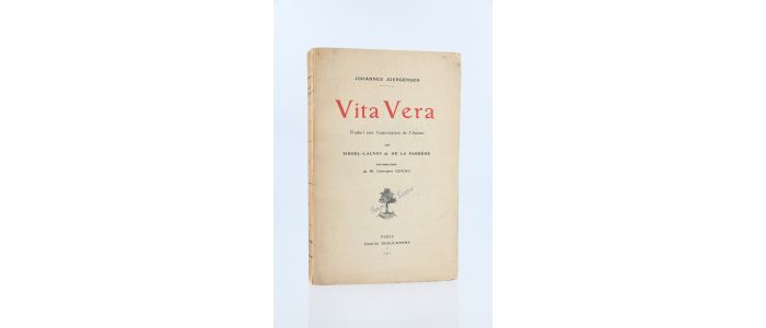 JOERGENSEN : Vita vera - Prima edizione - Edition-Originale.com