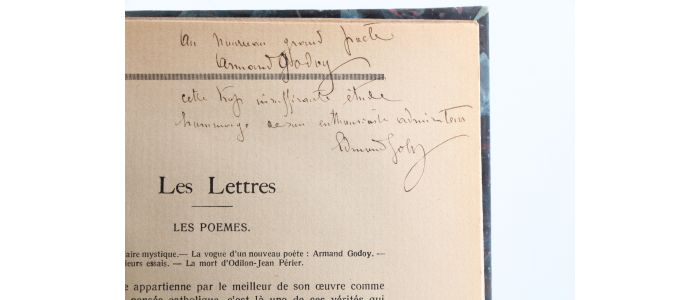 JOLY : Les lettres - Autographe, Edition Originale - Edition-Originale.com