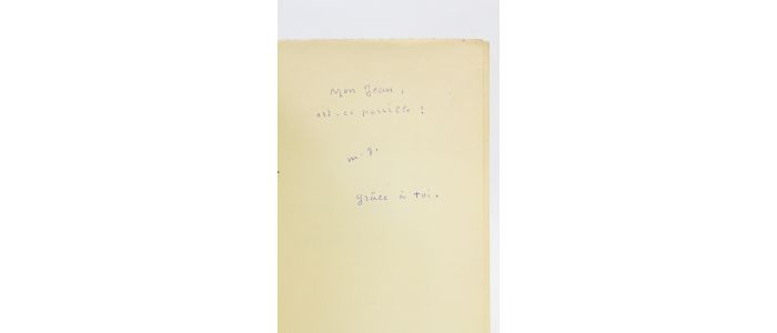 JOUHANDEAU : Annotations en marge de la Genèse - Signed book, First edition - Edition-Originale.com