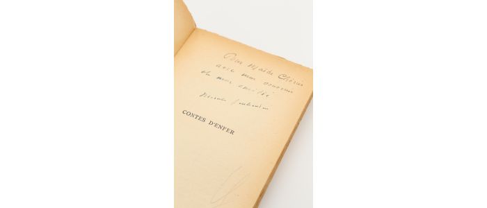 JOUHANDEAU : Contes d'enfer - Libro autografato, Prima edizione - Edition-Originale.com