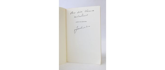 JOUHANDEAU : Jeux de miroirs - Autographe, Edition Originale - Edition-Originale.com
