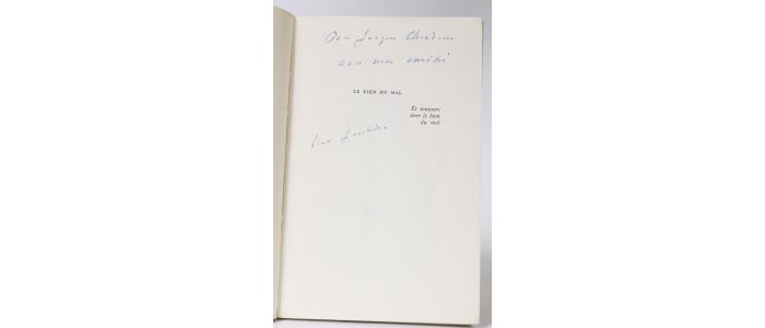 JOUHANDEAU : Le bien du mal - Signiert, Erste Ausgabe - Edition-Originale.com
