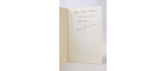 JOUHANDEAU : Un second soleil - Autographe, Edition Originale - Edition-Originale.com