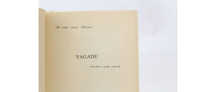 JOUVE : Vagadu - Signed book - Edition-Originale.com