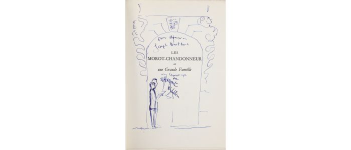 JULLIAN : Les Morot-Chandonneur ou une grande famille décrite de Stendhal à Marcel Aymé, peinte d'Ingres à Picasso - Signed book, First edition - Edition-Originale.com