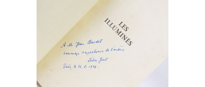 JUST : Les illuminés - Autographe, Edition Originale - Edition-Originale.com