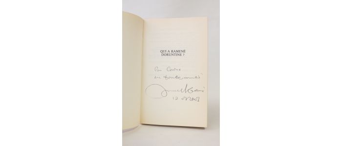 KADARE : Qui a ramené Doruntine ? - Signed book, First edition - Edition-Originale.com