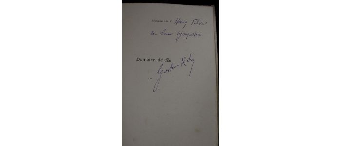 KAHN : Domaine de fée - Libro autografato, Prima edizione - Edition-Originale.com