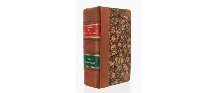 KANT : Kritik der reinen Vernunft [Critique de la Raison pure] - First edition - Edition-Originale.com