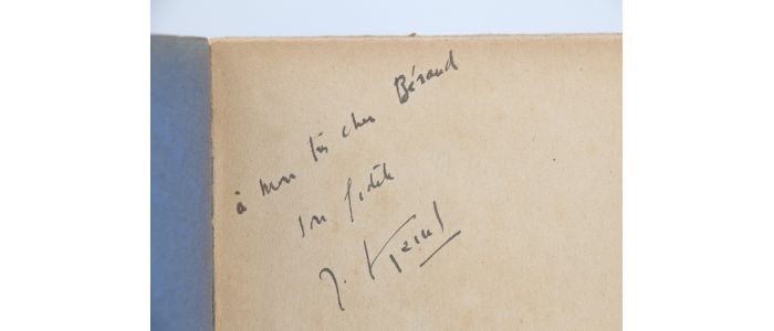 KESSEL : Au camp des vaincus ou la critique du onze mai - Libro autografato, Prima edizione - Edition-Originale.com