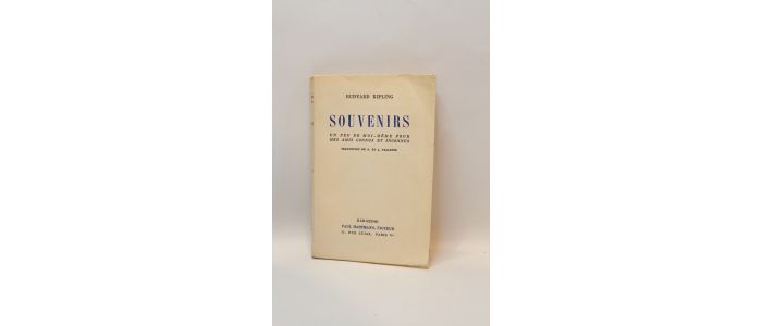 KIPLING : Souvenirs - Erste Ausgabe - Edition-Originale.com