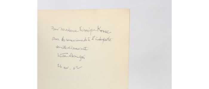 KLINGSOR : Le tambour voilé - Signed book, First edition - Edition-Originale.com