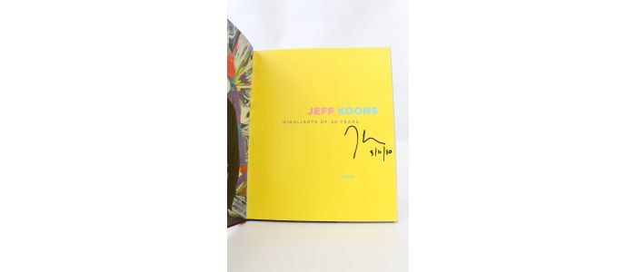 Highlights of 25 years - Autographe, Edition Originale - Edition-Originale.com