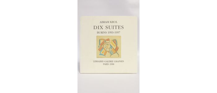 KROL : Abram Krol dix suites. Burins 1993-1997 - Libro autografato, Prima edizione - Edition-Originale.com