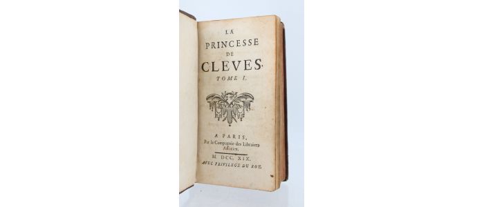 LA FAYETTE : La Princesse de Clèves - Erste Ausgabe - Edition-Originale.com