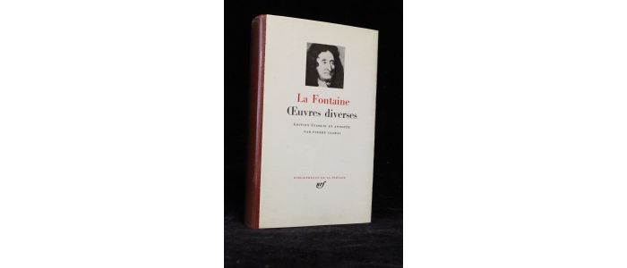 LA FONTAINE : Oeuvres diverses - Edition-Originale.com