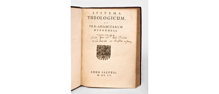 LA PEYRERE : Systema theologogicum ex praeadamitarum hypothesis. Pars prima [Ensemble] Sunagogis Iudaeorum universis - Edition Originale - Edition-Originale.com