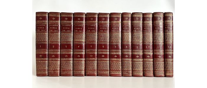 LE MAISTRE DE SACY : La Sainte Bible, contenant l'Ancien et le Nouveau Testament - First edition - Edition-Originale.com