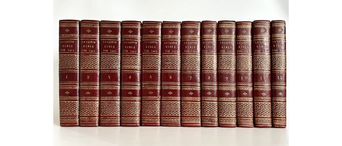 LE MAISTRE DE SACY : La Sainte Bible, contenant l'Ancien et le Nouveau Testament - Edition Originale - Edition-Originale.com