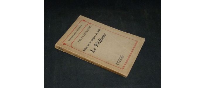 LA VALLEE POUSSIN : Le védisme - Prima edizione - Edition-Originale.com