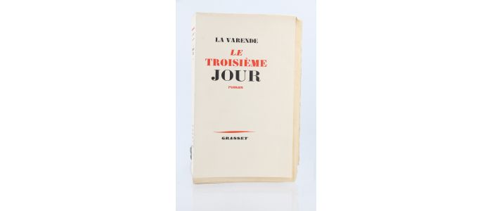 LA VARENDE : Le troisième jour - First edition - Edition-Originale.com