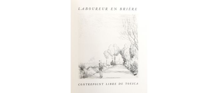 LABOUREUR : Laboureur en Brière - Edition Originale - Edition-Originale.com