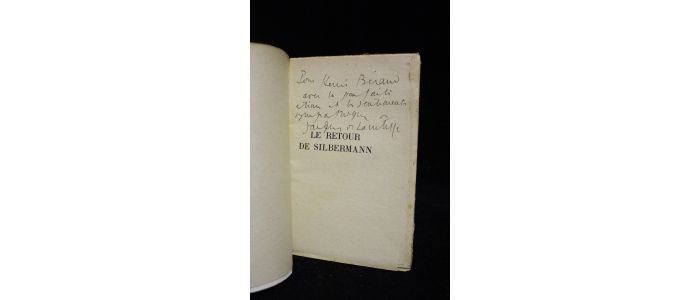 LACRETELLE : Le retour de Silbermann - Signiert - Edition-Originale.com
