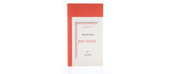LAFAYE : Pour Monia - Prima edizione - Edition-Originale.com