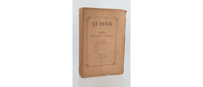 LAFORET : Le bâton - Etude historique et littéraire - First edition - Edition-Originale.com