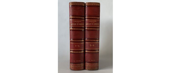 LAMARTINE : Souvenirs, impressions, pensées et paysages, pendant un voyage en Orient (1832-1833) - Prima edizione - Edition-Originale.com