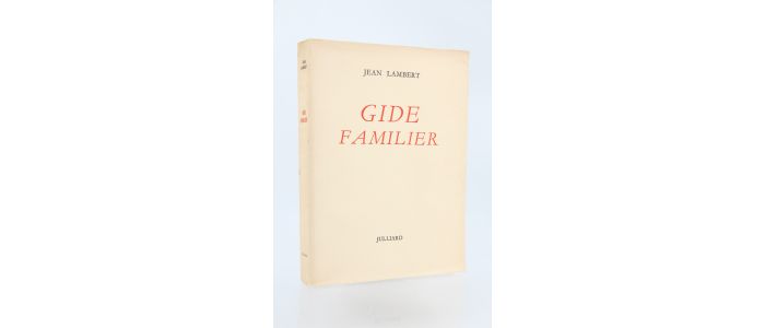 LAMBERT : Gide familier - Edition Originale - Edition-Originale.com