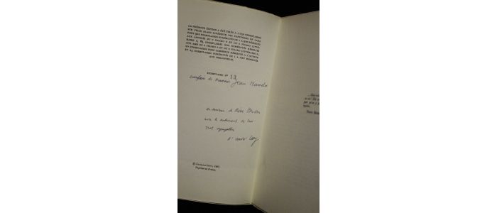 LANG : Pierre Brisson. Le journaliste, l'écrivain, l'homme - Autographe, Edition Originale - Edition-Originale.com