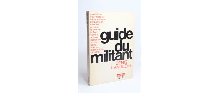 LANGLOIS : Guide du militant - Prima edizione - Edition-Originale.com