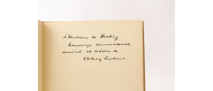 LARBAUD : Paris de France - Signed book, First edition - Edition-Originale.com