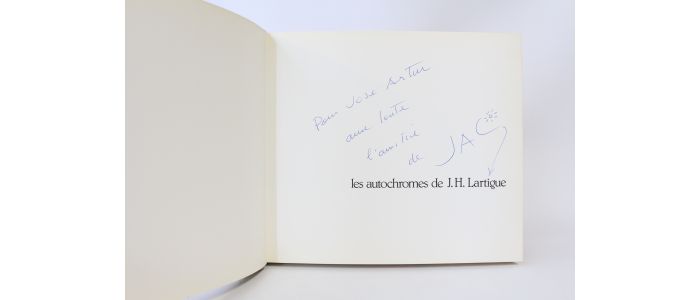 LARTIGUE : Les autochromes de J.H. Lartigue 1912-1927 - Signiert, Erste Ausgabe - Edition-Originale.com