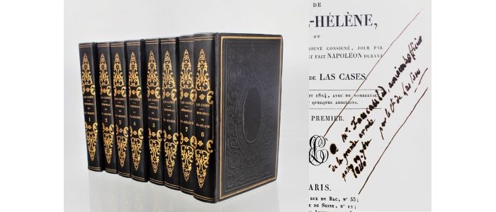 LAS CASES : Mémorial de Sainte-Hélène  - Autographe, Edition Originale - Edition-Originale.com